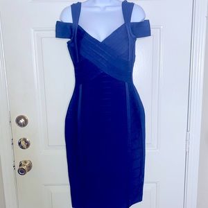 COPY - Gorgeous navy blue bandage dress